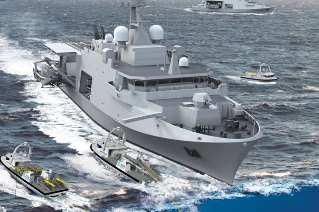 Naval Group Selects Belgian Firms to Supply Equipment for Mine Hunter Program