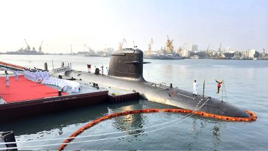 Commissioning of INS Vela, the fourth Kalvari-class submarine entirely made in India based on Scorpene® design