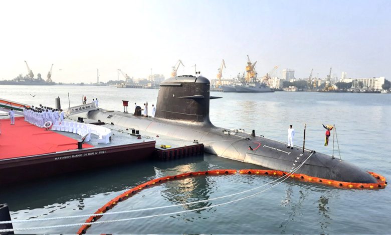 Commissioning of INS Vela, the fourth Kalvari-class submarine entirely made in India based on Scorpene® design