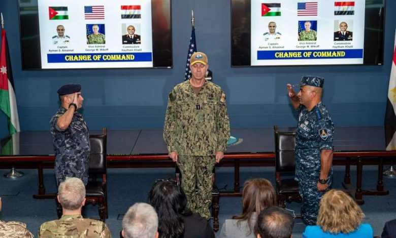 Egypt Assumes Command of Combined Maritime Forces’ Combined Task Force 154 from Jordan