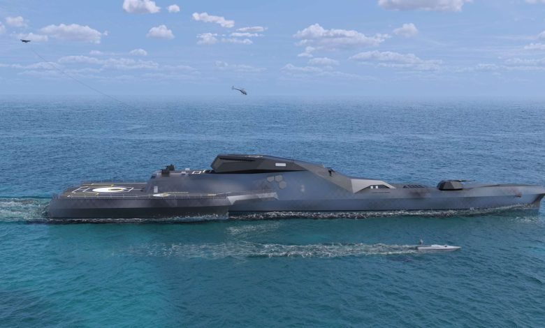 Naval Group presents Blue Shark, a high-tech and environmentally responsible concept ship at Euronaval 2022