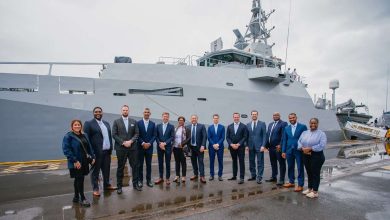 Damen Cape Town advances SA’s maritime security with third vessel delivery to navy