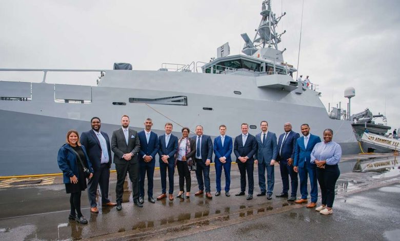Damen Cape Town advances SA’s maritime security with third vessel delivery to navy