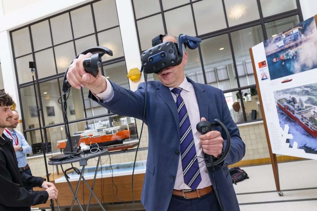 Combat Support Ship Den Helder VR Model