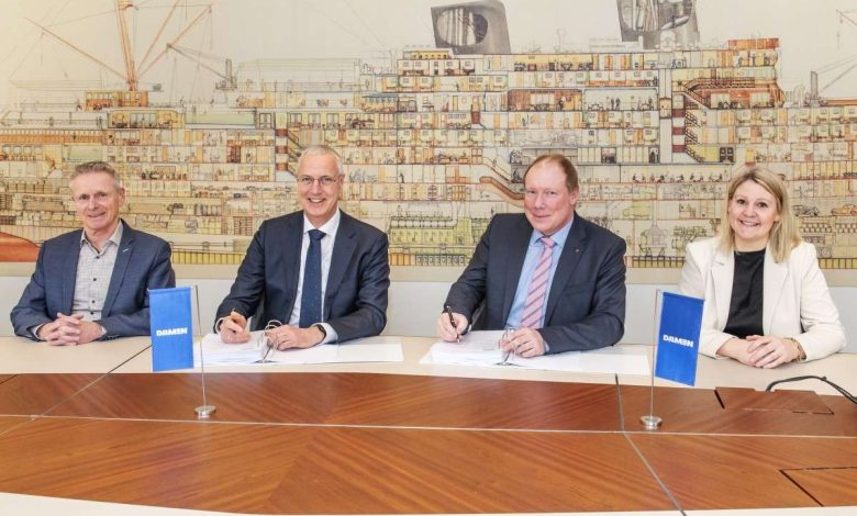 Damen Naval contracts Kongsberg Maritime Sweden to supply propeller systems for ASW-frigates