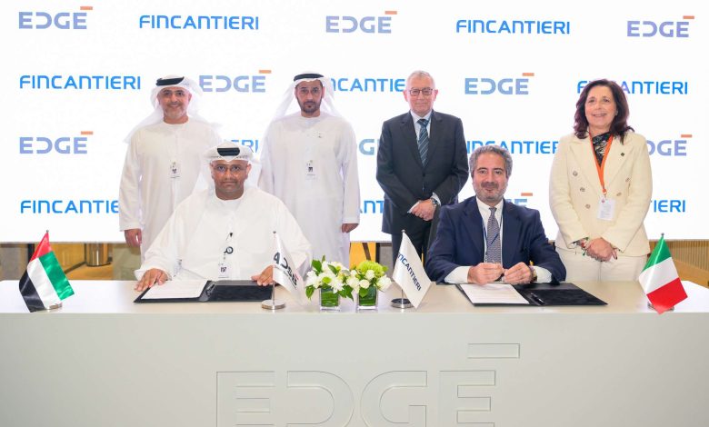 EDGE and Fincantieri Sign an Industrial Cooperation Agreement at IDEX 2023