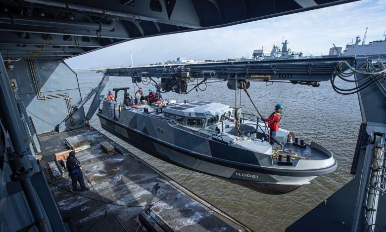 Expeditionary Survey Boat Hydrograaf named at Damen Shipyards Den Helder