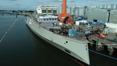 Naval Group launches the HS Kimon, first FDI frigate for the Hellenic Navy