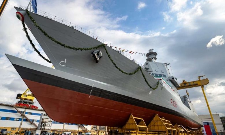 Fincantieri launches the seventh PPA “Domenico Millelire” in Riva Trigoso