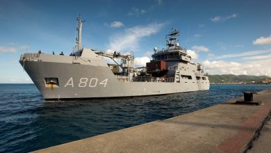 HNLMS Pelikaan back in Curaçao after midlife upgrade