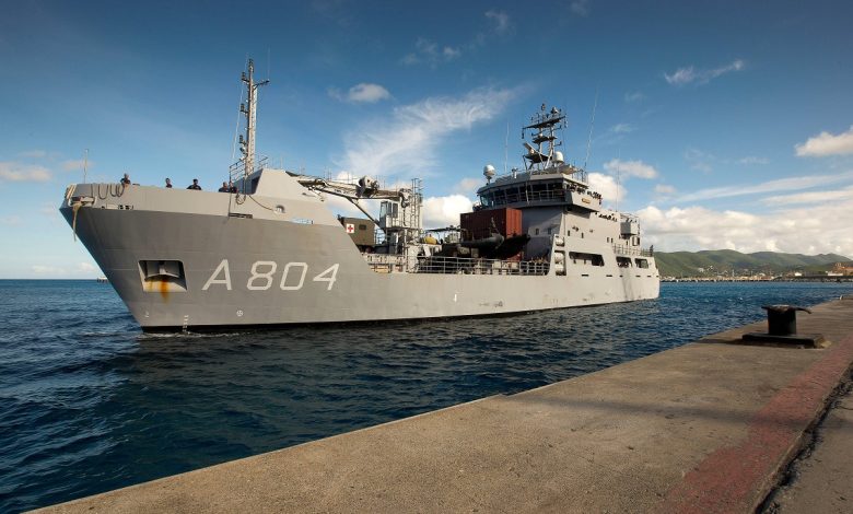 HNLMS Pelikaan back in Curaçao after midlife upgrade