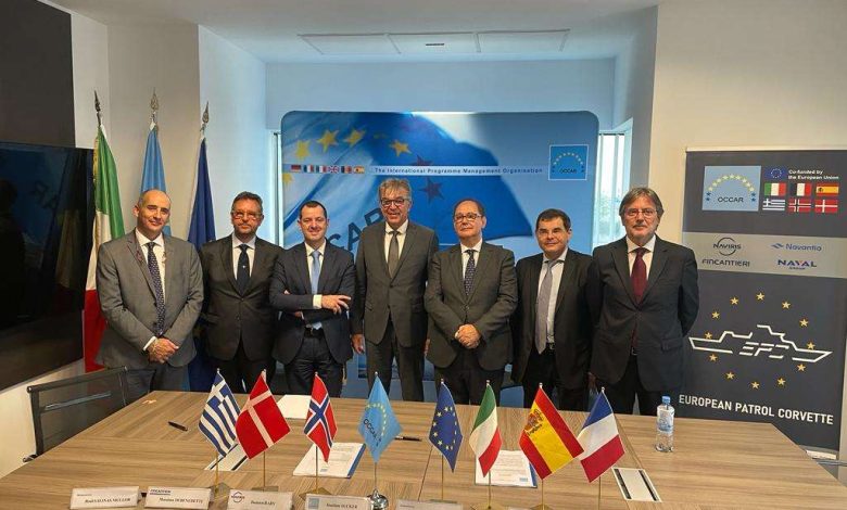 Launching of the first phase of the European Patrol Corvette project with signature of Modular and Multirole Patrol Corvette contract