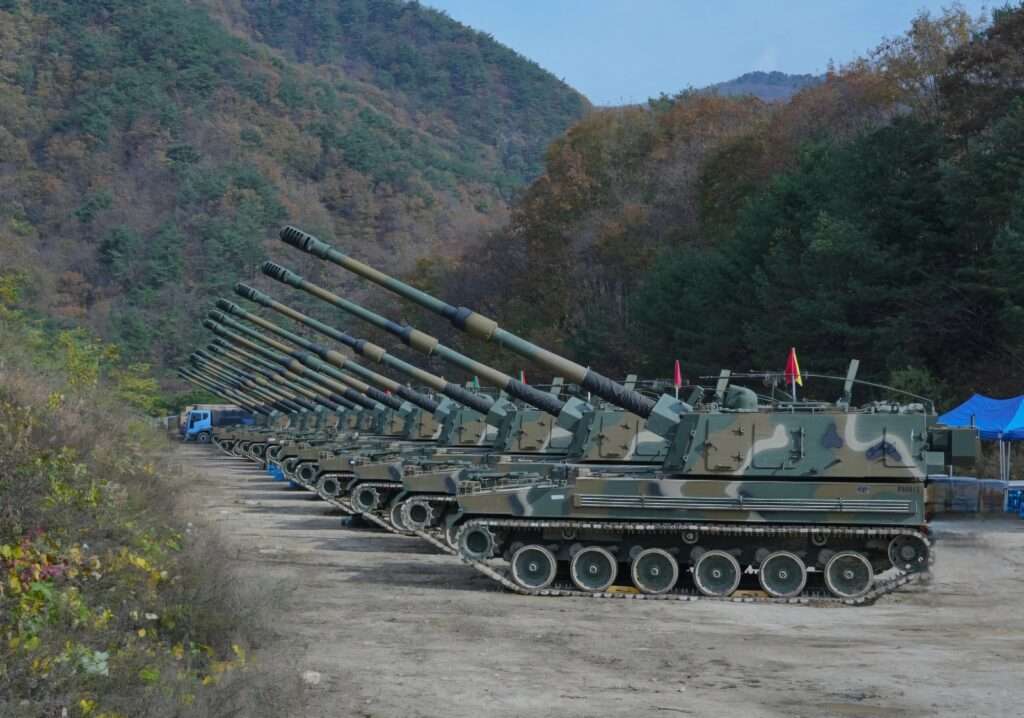 Demonstration of South Korean Weapon Systems