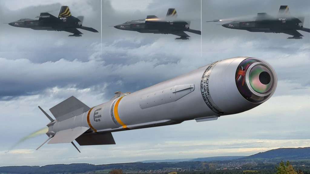 IRIS-T launch from KF-21