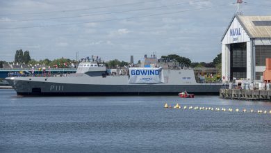 Naval Group launches the second Gowind® corvette for the United Arab Emirates Navy