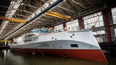 Naval Group launches the first Frégate de Défense et d’Intervention (FDI) for the French Navy