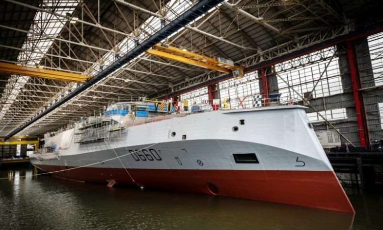 Naval Group launches the first Frégate de Défense et d’Intervention (FDI) for the French Navy