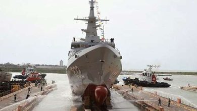 Navantia Launches Third Corvette for Royal Saudi Naval Forces