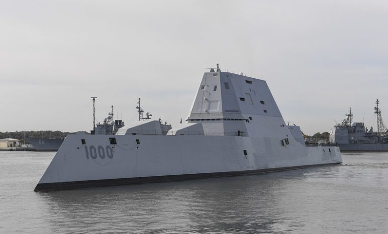 US Navy awards Raytheon Missiles & Defense up to $1.68 billion for Zumwalt destroyer engineering services