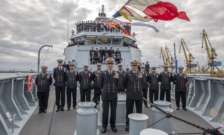 Pakistan Navy vessel PNS Tabuk commissioned in Romania
