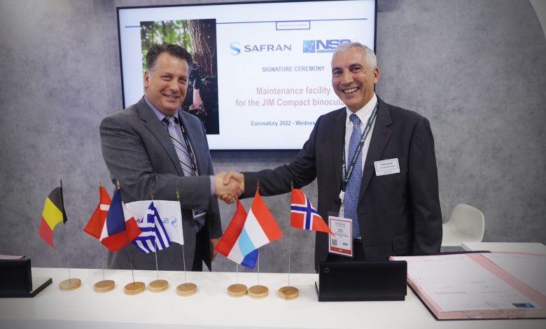 NSPA and Safran set up a maintenance facility for portable optronic binocular JIM-Compact
