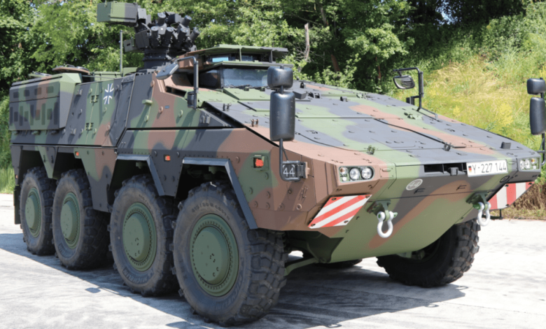 Delivery of the GTK Boxer vehicles ordered by the Bundeswehr now completed