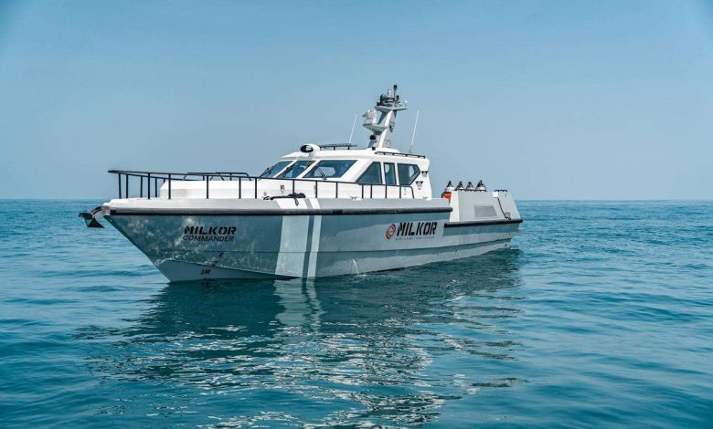 Milkor UAE Launches Commander, a 45-Knot High-Speed Patrol Craft