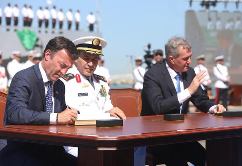 AL-DIRIYAH Corvette Delivery