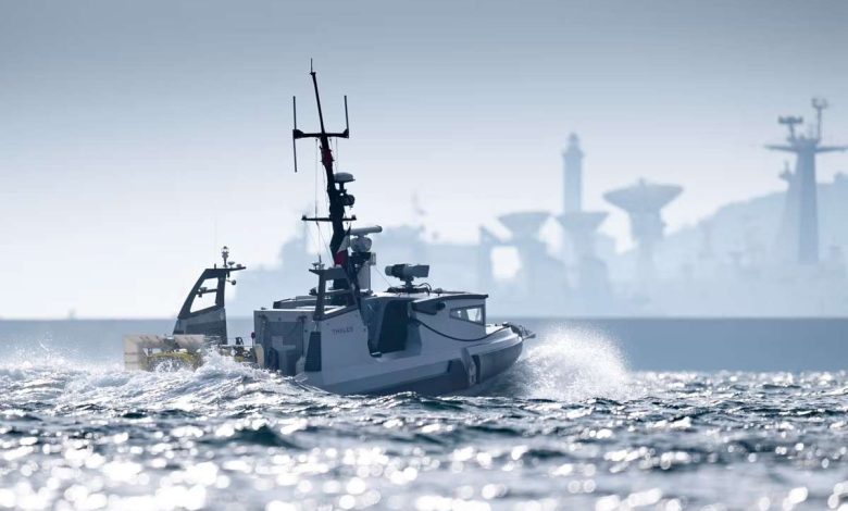 THALES’ UNCREWED SURFACE VESSEL PASSES A SIGNIFICANT MILESTONE IN AUTONOMOUS MINE HUNTING TRIALS