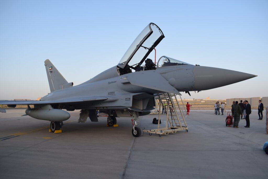 Eurofighter Typhoon showcasing advanced capabilities