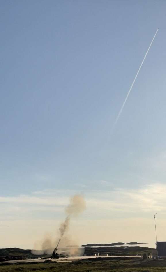 Boeing Nammo Ramjet Artillery Test