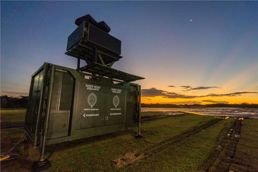 Embraer M200 Vigilante Radar Test