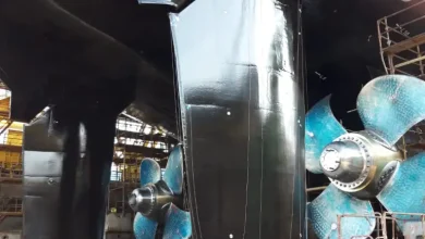 Damen Marine Components completes supply of  unique rudder and steering gear system to ice breaker