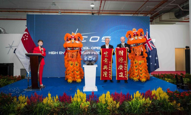 EOS OPENS SINGAPORE FACILITY TO SCALE HIGH ENERGY LASER MANUFACTURING