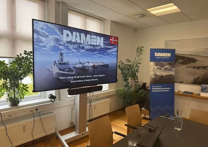 Damen Danish match-making event aims for long-term maritime and naval collaboration potential