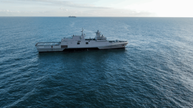 First Tamandaré-class frigate sets sail with SYNAPSIS