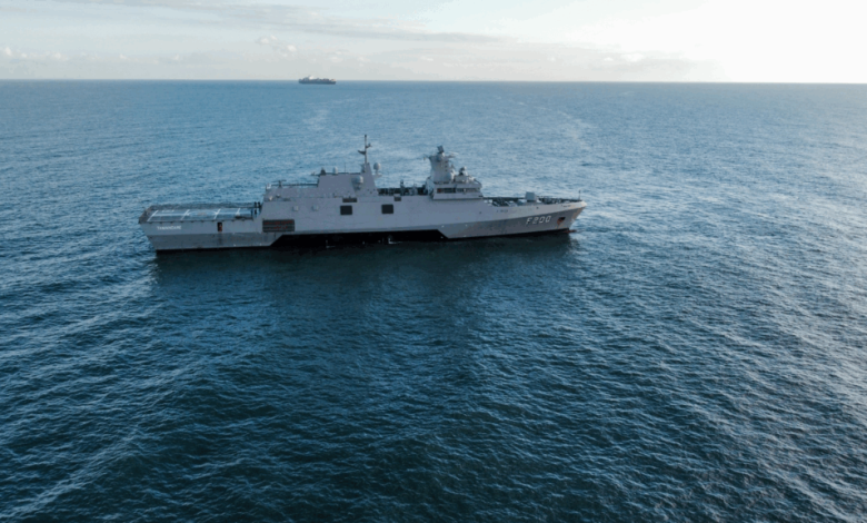 First Tamandaré-class frigate sets sail with SYNAPSIS