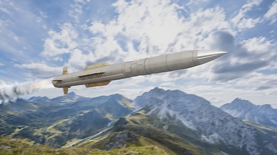 A rendering of Lockheed Martin’s PAC-3 ACE interceptor. A rendering of Lockheed Martin’s PAC-3 ACE interceptor.